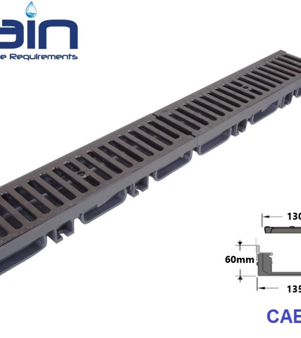 گاتر با گریتینگ چدن مدل CAB10DI