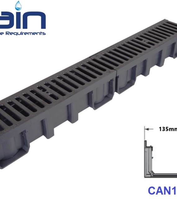 گاتر با گریتینگ چدن مدل CAN10DI