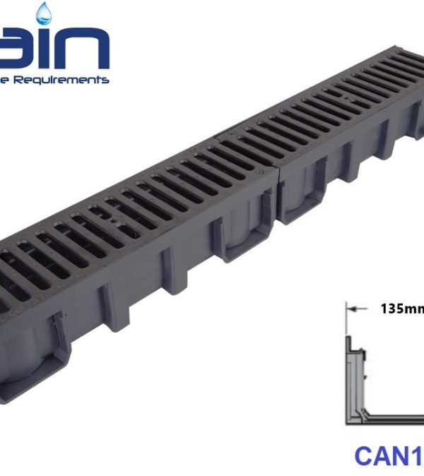 گاتر با گریتینگ چدن مدل CAN10DI
