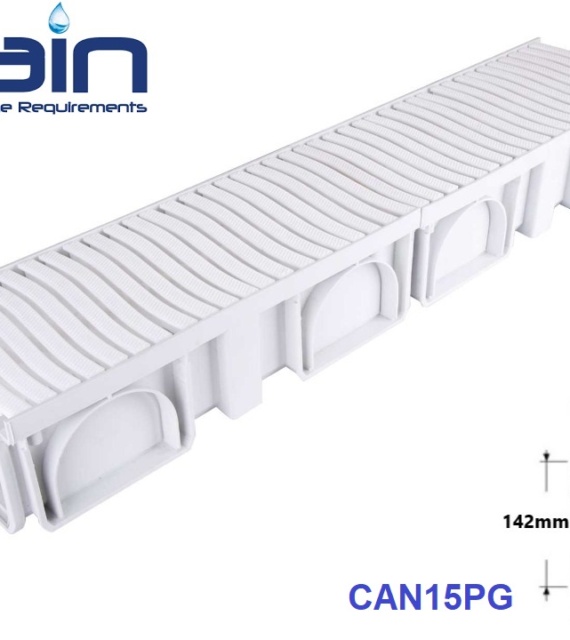 گاتر با گریل استخری مدل CAN15PG