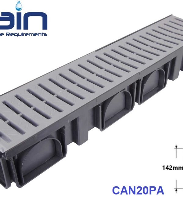 گاتر با گریتینگ پلی آمید مدل CAN20PA